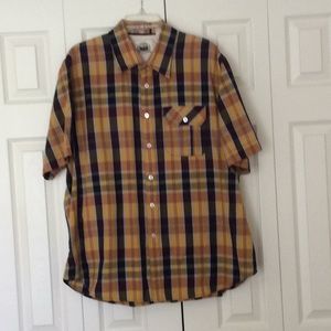Men’s XXL Tommy Bahama cotton plaid sport shirt